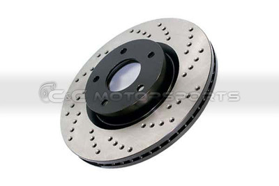 Stoptech Sport Cross Drilled Brake Rotor Rear Left for Supra MKIV TT