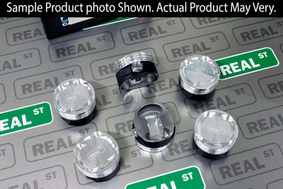 Real Street XPRS1600 Pistons 1600HP DLC Pins 2JZ-GTE 144mm Long Rod 86.75mm Bore -6.31cc 9.6:1 for Supra MKIV