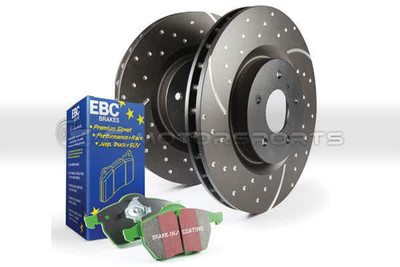 EBC Front S10 Kits Greenstuff 2000 And Gd Brake Rotors for Supra MKIV TT