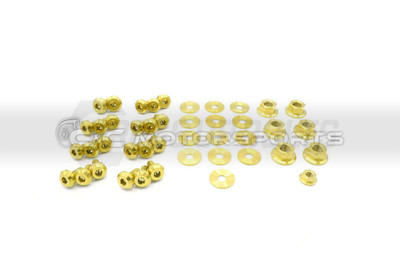 Dress Up Bolts Engine Bay Kit Gold for Supra MKIV TT