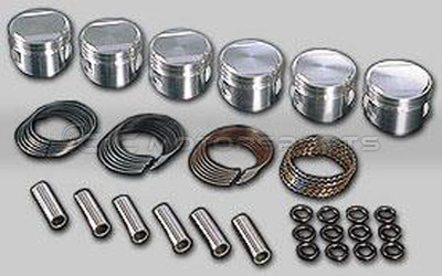 CP Pistons Forged Pistons Set - 87.5mm +1.5mm -4.5 cc 10.0:1 for Supra MKIV