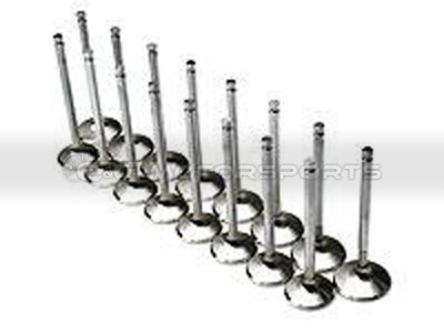 Brian Crower SS +1mm Oversize Intake and Exhaust Valves Set for Supra MKIV