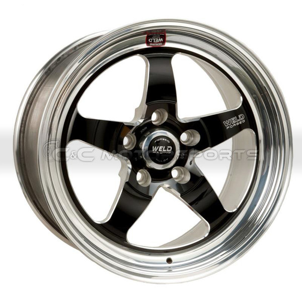 Weld Racing RT-S 15X10.08 S71 Black 5X114.3 Lug for Supra MKIV