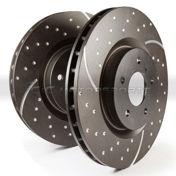 EBC Front 3Gd Series Sport Slotted Brake Rotors for Supra MKIV TT