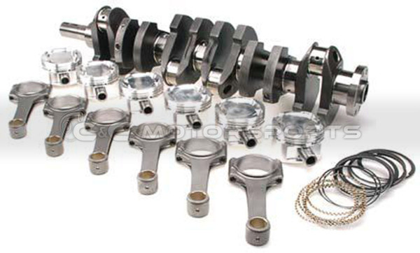 Brian Crower Brian Crower Stroker Kit - 94mm Billet LW Crank ProH625+ Rods Custom Pistons for Supra MKIV