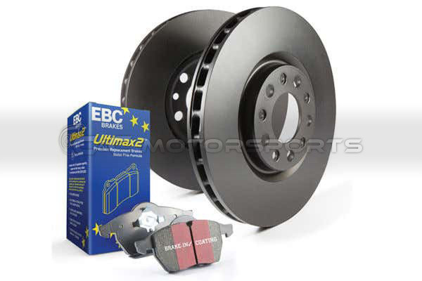 EBC Rear S1 Kits Ultimax 2 Pads And Rk Brake Rotors for Supra MKIV TT