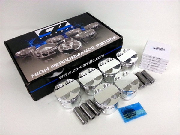 Manley Performance Forged Turbo Tuff Pistons - 87mm +1.0mm -8 cc 9.0:1 for Supra MKIV