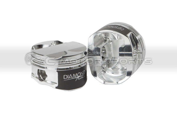 Diamond Racing Pistons Diamond Racing Forged Pistons Set - 94mm Stroker 86.5mm -8.6cc 10.1:1 for Supra MKIV
