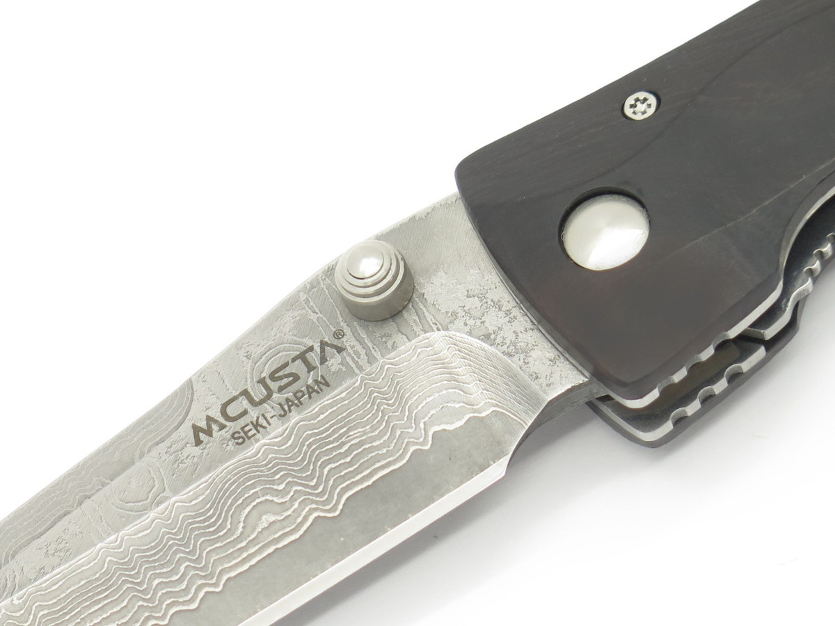 Mcusta The Executive Personal Limited Edition VG-10 Core Ironwood 4.56 Folding  Steak Knife - Mcusta USA