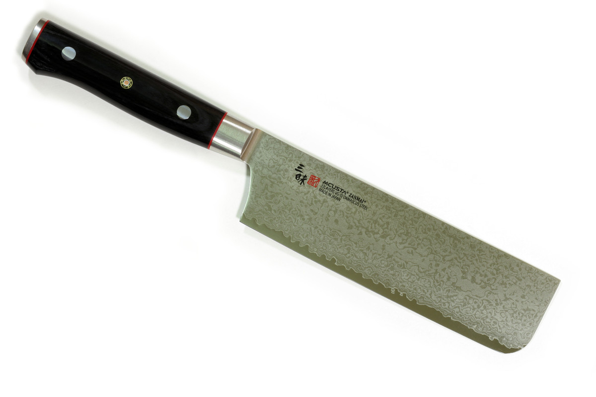 Mcusta Zanmai Classic Pro HFB-8008D Nakiri VG-10 Core Damascus 165mm  Kitchen Cutlery Vegetable Knife