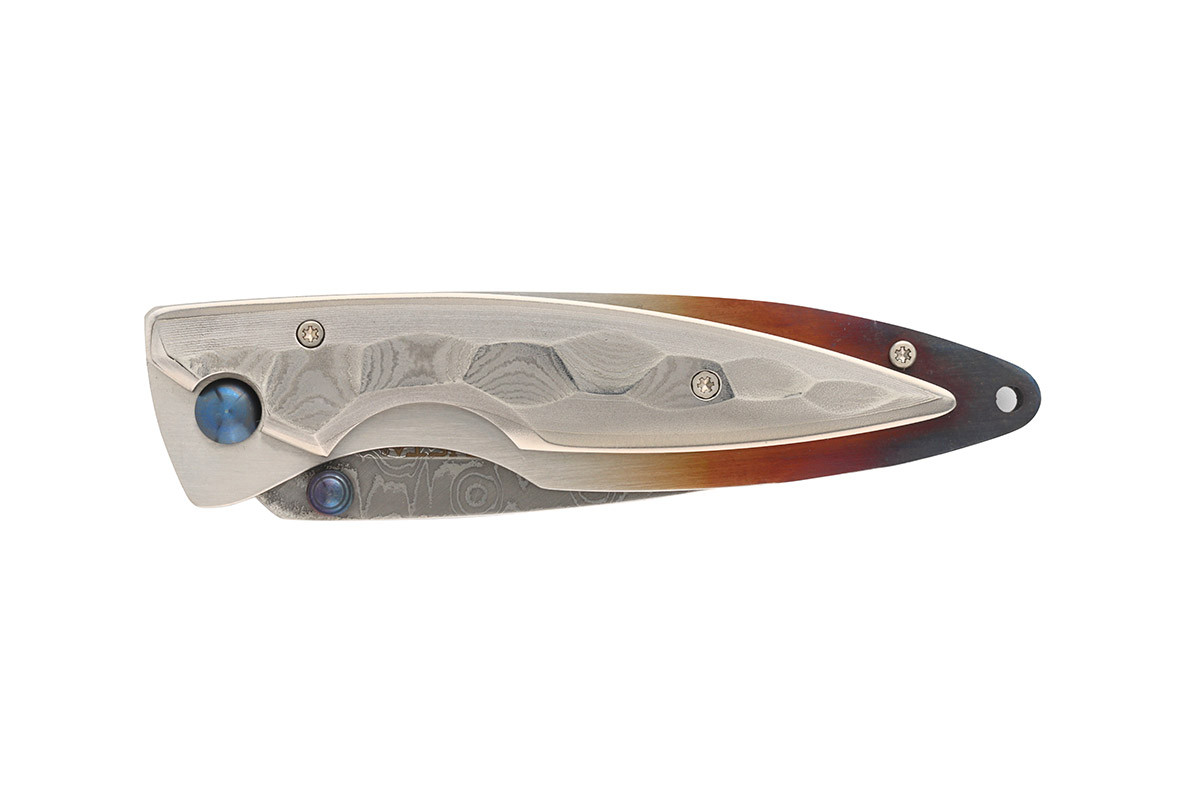 MC-31D Shinra Kasumi VG-10 Core Damascus Blade Damascus Handle