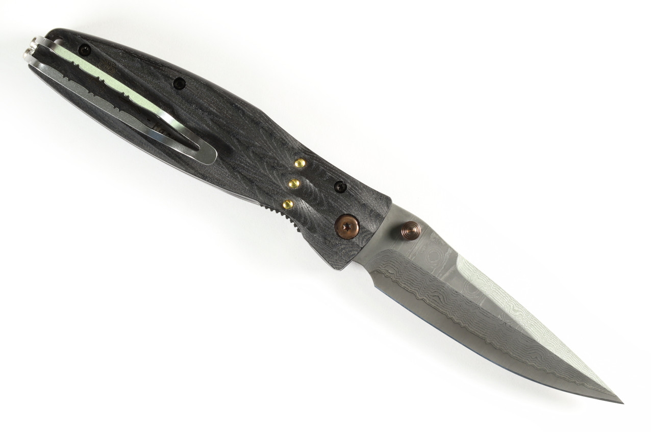 MC-181D Sengoku Oda Nobunaga Samurai VG-10 Core Damascus Black