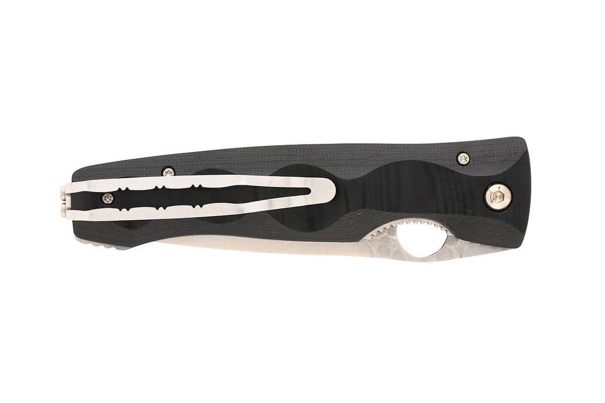 MC-121G Elite SPG2 San Mai Blade Black Micarta 4.5
