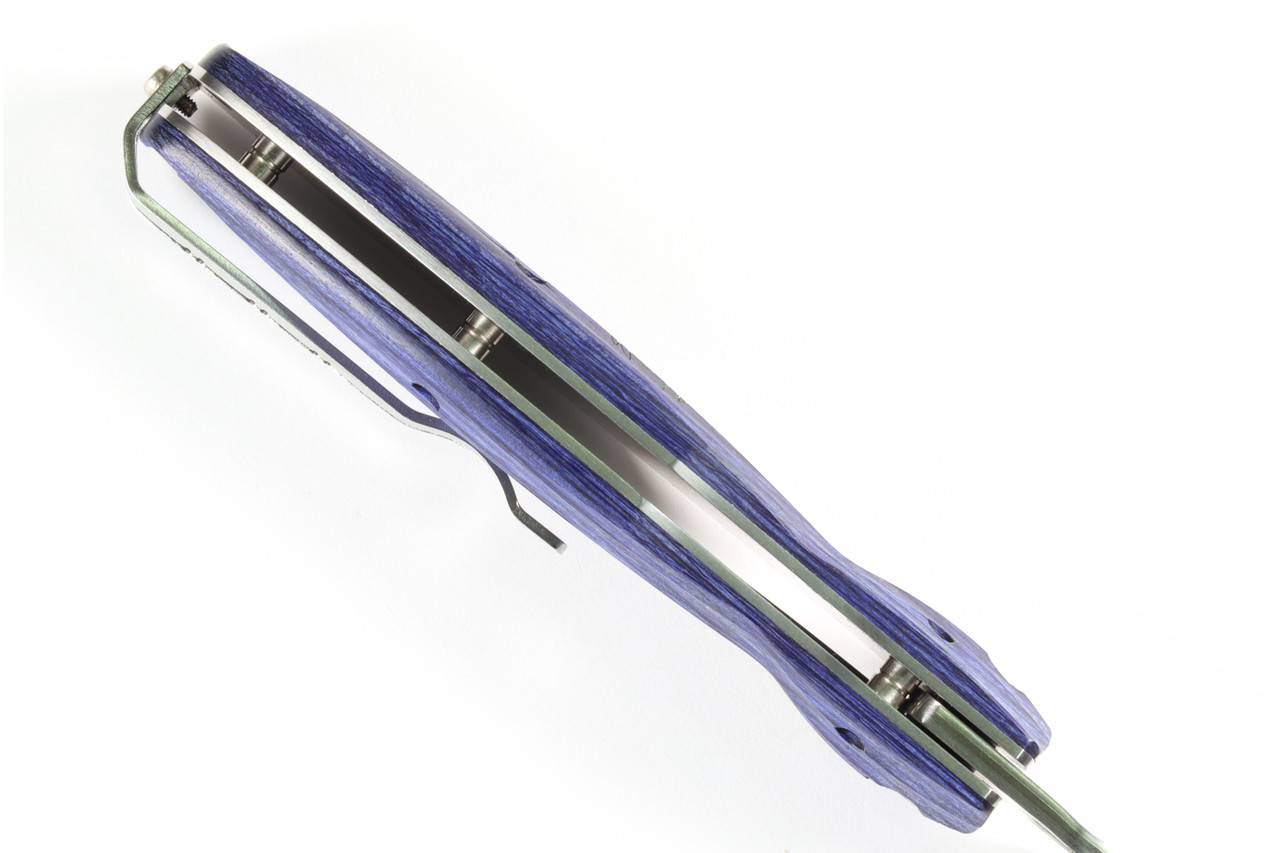 originhandcrafted ブルーメープル牛刀 Yoshihiro Kurouchi Black-Forged Blue Steel Stainless Clad