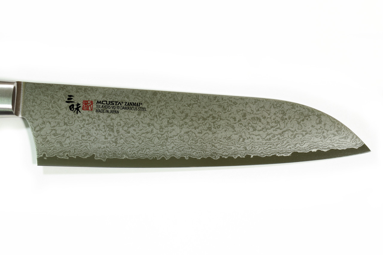 Zanmai Classic Pro HFB-8003D Santoku VG-10 Core Damascus 180mm