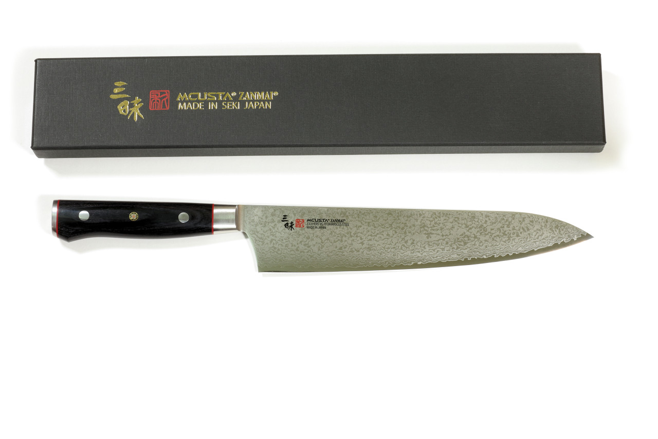 Zanmai Classic Pro HFB-8007D Gyuto VG-10 Core Damascus 240mm
