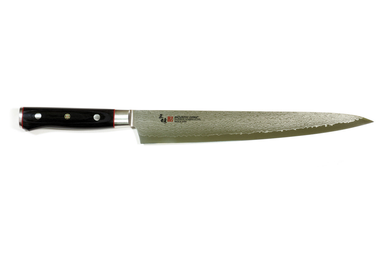 Zanmai Classic Pro HFB-8011D Sujihiki VG-10 Core Damascus 270mm Kitchen Cutlery Slicing Knife
