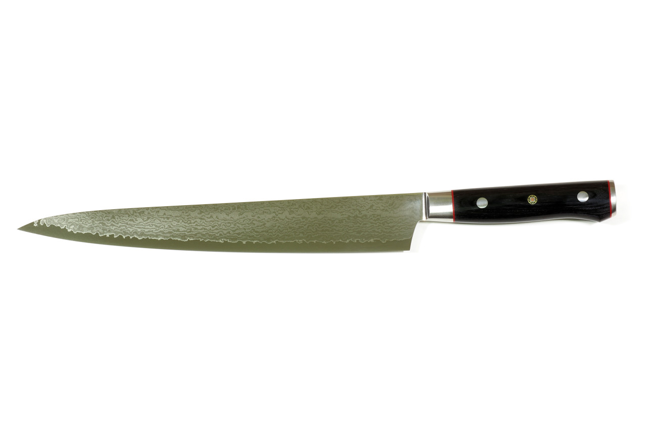 Zanmai Classic Pro HFB-8011D Sujihiki VG-10 Core Damascus 270mm Kitchen Cutlery Slicing Knife