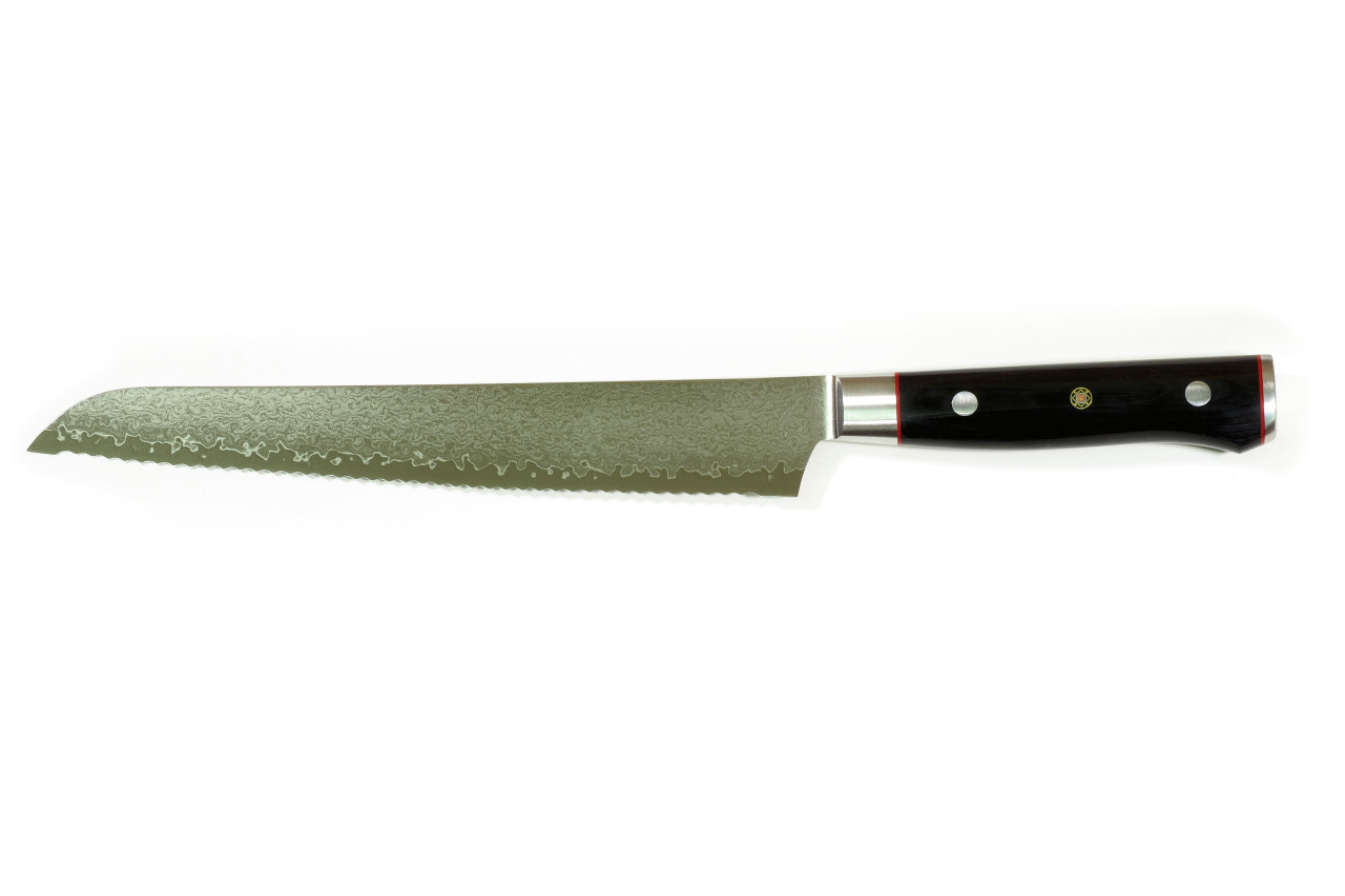 Mcusta Zanmai Classic Pro HFB-8014D VG-10 Core Damascus 230mm Kitchen Cutlery Bread Knife
