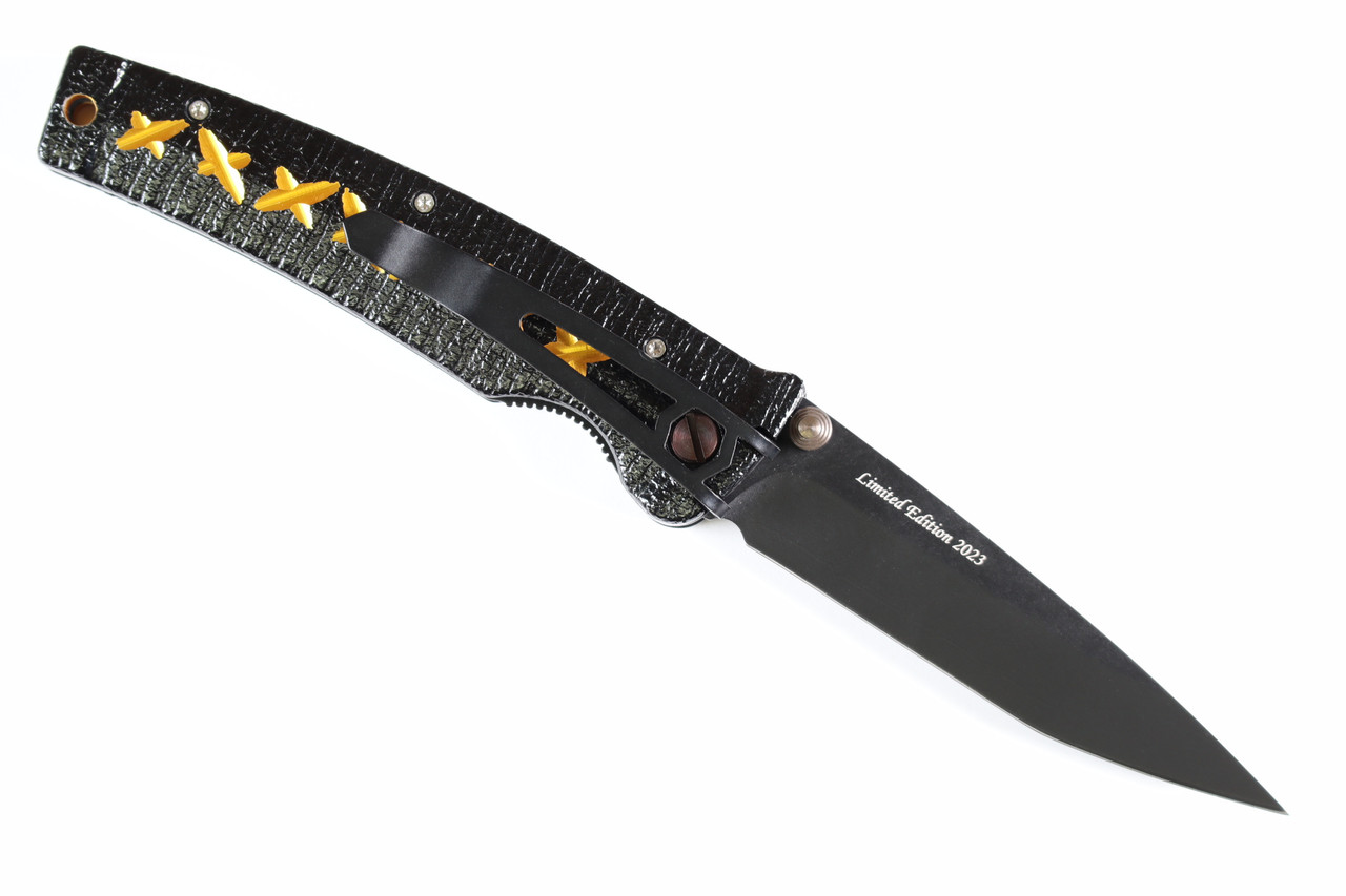 DYNASTY KATANA ORTEGA Black×Gold Limited ダイナスティ カタナ オルテガ 直刀 18g DYNASTY KATANA ORTEGA
