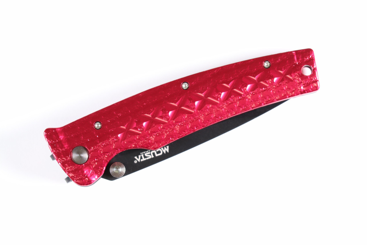 2023 Limited Edition MC-4BC-F5 Katana VG-10 Core San Mai Pink Anodized Aluminum 4.25" Folding knife