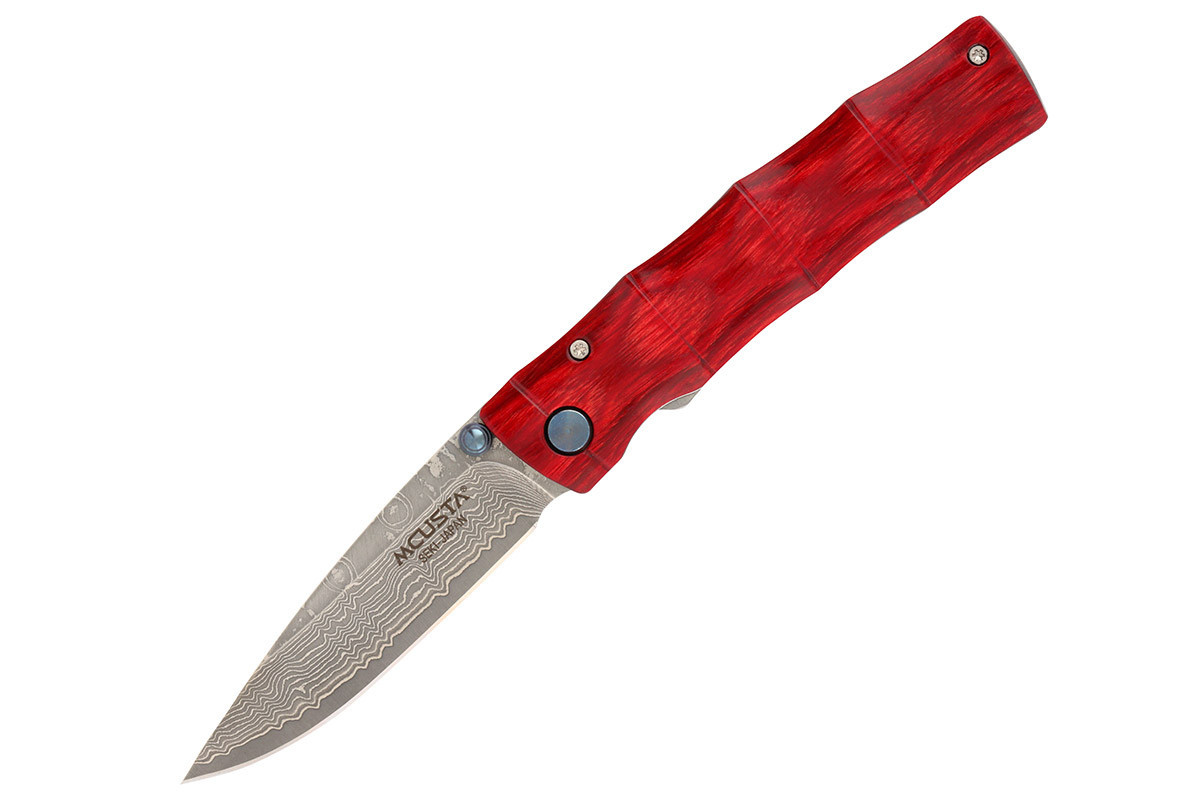 MC-75D Shinra Emotion Take VG-10 Core Damascus Bamboo Design