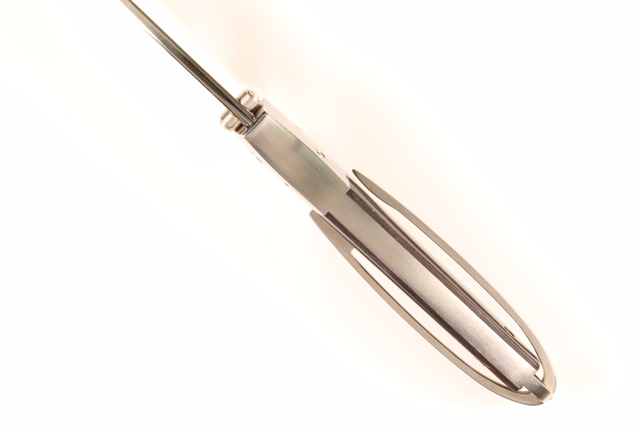 Prototype Buffalo Horn Handle 3.75" Folding Knife