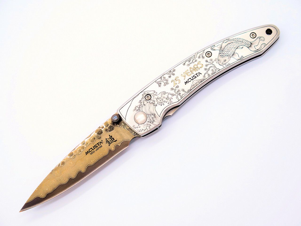 MC-114D-25Y Custom 1/1 Mcusta 25 Year Anniversary Hand Engraved