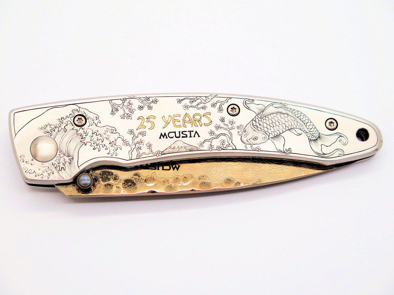 MC-114D-25Y Custom 1/1 Mcusta 25 Year Anniversary Hand Engraved