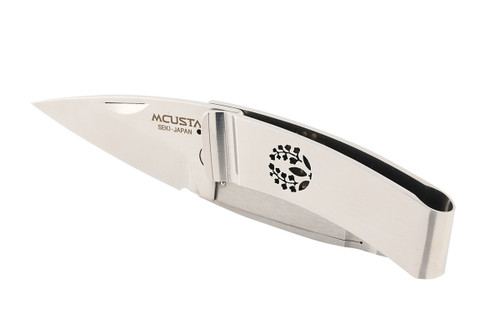 Mcusta MC-84 Kamon Fuji Money Clip AUS-8 Stainless 2.9