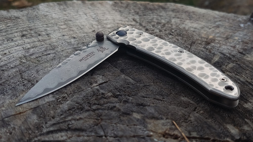 Mcusta MC-113D Forge Small Tsuchi VG-10 Core Damascus Blade 