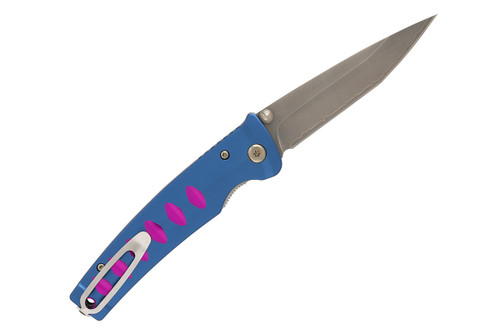 MC-43C Katana VG-10 Core San Mai Blue/Purple Anodized Aluminum