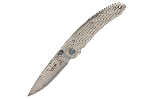 MC-111D Forge Small Nami VG-10 Core Damascus Blade Stainless