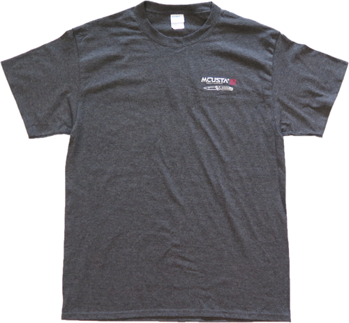 Mcusta Established 2000 Dark Heather Gray Short Sleeve T-Shirt - S / M / L / XL / XXL Mcusta Established 2000 Dark Heather Gray Short Sleeve T-Shirt - S / M / L / XL / XXL