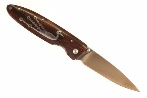 Limited Edition SN 001 Peacock Inlay 4.3