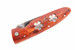 Limited Edition SN 001 Flower Inlay 4.3" Cocobolo Handle VG-10 Blade Folding Knife