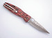 Blade Show 2026 MC-187G SPG2 Red Pakka Wood 4.75" Folding Knife