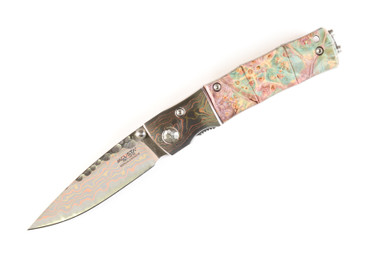 Mcusta MC-0145 Limited Edition SPG2 core Mokume Damascus 