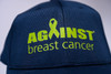 Against Breast Cancer Baseball Cap - Blue
