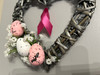 Make Your Own Pink Ribbon Easter Wreath 