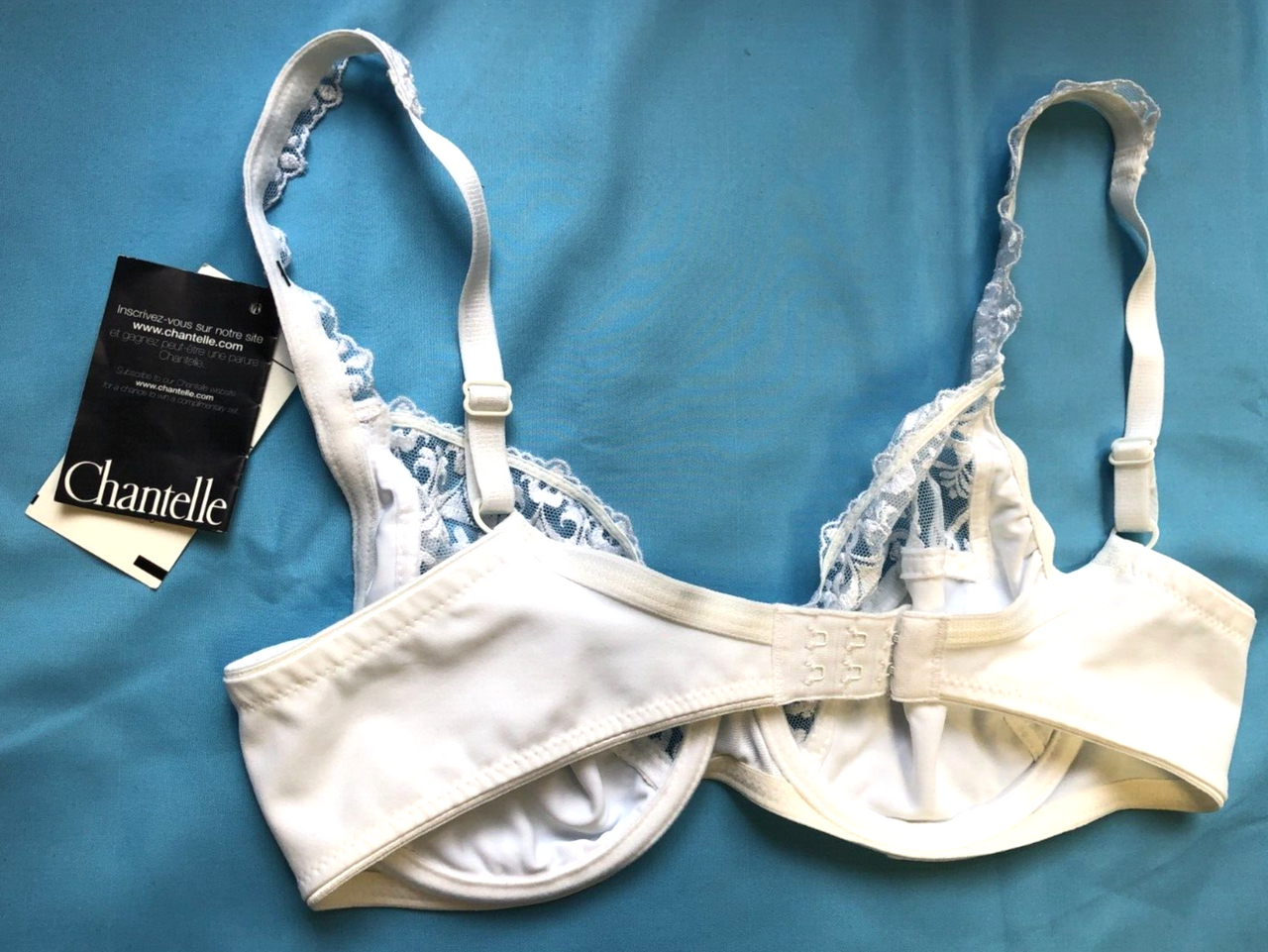 Chantelle Bra 32C White Full Cup Underwired Non Padded 2351 New