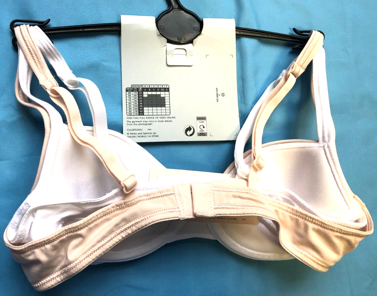 2 Pack Underwired Padded Front Fastener Plunge Bras AA-D, M&S Collection