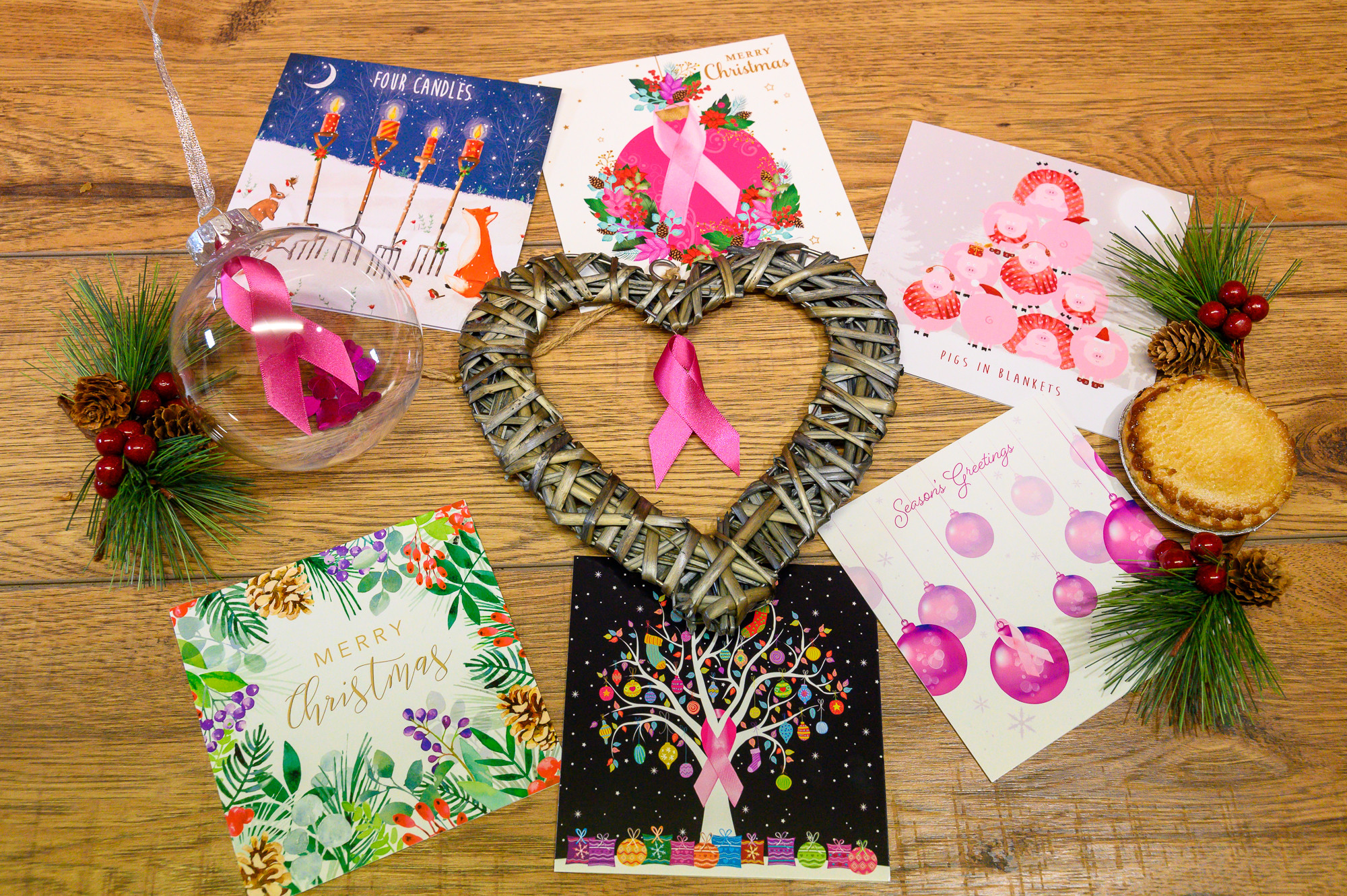 Charity Christmas Cards, gifts and calendars Against Breast Cancer