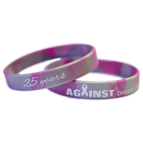 25 Years Against Breast Cancer Wristband