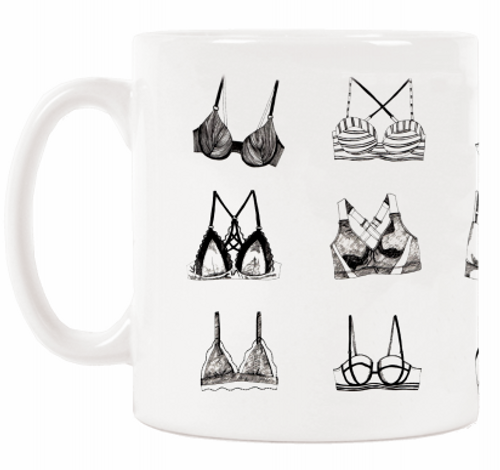 Ceramic Bra Mug