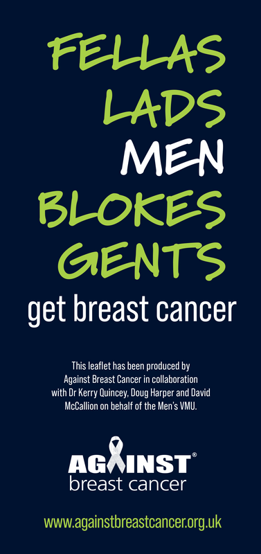 Male Breast Cancer information leaflet | Digital Download