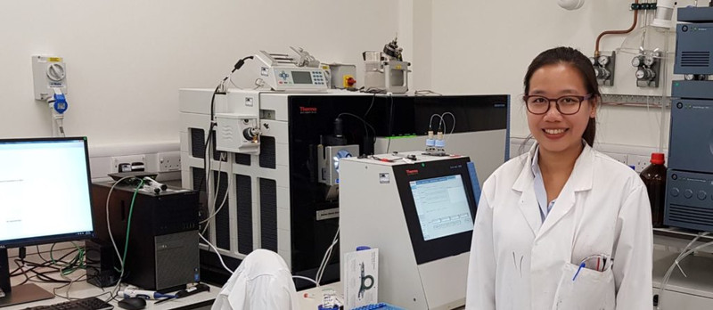 Against Breast Cancer’s Southampton Laboratory welcome visiting Dr. Arunmanee