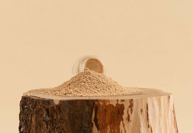 Poudre Masque Visage Au Santal Himshila - Éclat & Anti-Teint Terne - 100g - Pour Tous Types De Peau