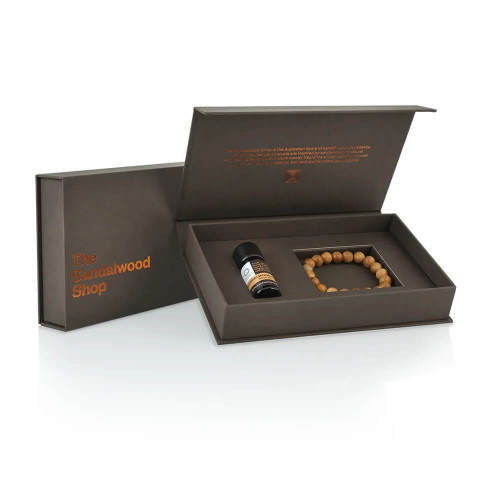 Sandalwood Album Luxury-(SANDAL BRACELET+SANDAL OIL)dubai