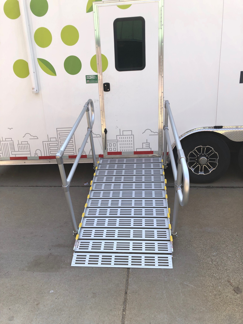 12'x30" or 5'x22" Portable RV Ramp System (RAMP ONLY, No Handrails) - Able  | Access to Recreation